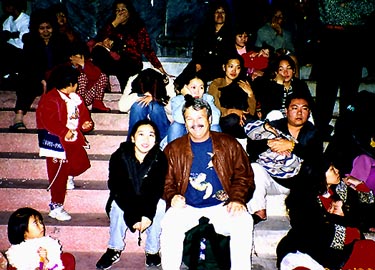 fishing boat temple- on steps